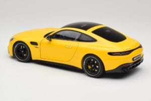Mercedes AMG GT 43 C192 Turbo Sun Yellow NZG 1:18 B66960587 Metalas - nuotrauka 7 iš 8
