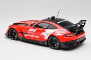 Mercedes AMG GT Black Series F1 Safety Car 2022 Minichamps 1:18 153032093 Metalas - nuotrauka 5 iš 6