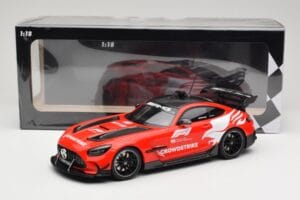 Mercedes AMG GT C190 Black Series Safety Car F1 2022 Minichamps 1:18 155032090 Metalas - nuotrauka 6 iš 6