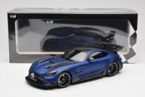 Mercedes AMG GT C190 Black Series Spectral Blue Magno Minichamps 1:18 155032021 Metalas - nuotrauka 6 iš 6