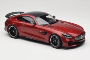 Mercedes AMG GT R C190 Jupiter Red Metallic Minichamps 1:18 155036027 Metalas - nuotrauka 4 iš 6