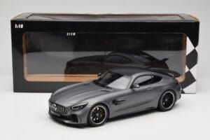 Mercedes AMG GT R C190 Matinis Pilkas Metalinis Minichamps 1:18 155036026 Metalas - nuotrauka 6 iš 6