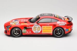 Mercedes AMG GT R C190 Rožinis Auksas Minichamps 1:18 155036024 Metalas - nuotrauka 3 iš 6