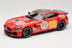 Mercedes AMG GT R C190 Rožinis Auksas Minichamps 1:18 155036024 Metalas