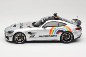 Mercedes AMG GT R C190 Safety Car F1 2020 Minichamps 1:18 155036092 Metalas - nuotrauka 3 iš 6