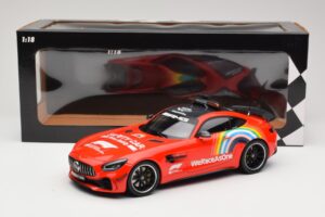 Mercedes AMG GT R C190 Safety Car F1 Mugello GP 2020 Minichamps 1:18 155036094 Metalas - nuotrauka 6 iš 6