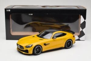 Mercedes AMG GT R C190 Geltonas Minichamps 1:18 155036021 Metalas - nuotrauka 6 iš 6