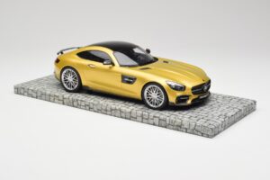 Mercedes Brabus AMG GT S C190 600 Desert Auksinis Minichamps 1:18 107032522 Metalas - nuotrauka 4 iš 6