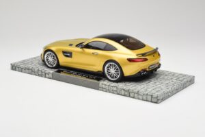 Mercedes Brabus AMG GT S C190 600 Desert Auksinis Minichamps 1:18 107032522 Metalas - nuotrauka 5 iš 6