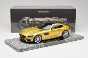 Mercedes Brabus AMG GT S C190 600 Desert Auksinis Minichamps 1:18 107032522 Metalas - nuotrauka 6 iš 6