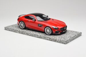 Mercedes Brabus AMG GT S C190 600 Mars Raudonas Minichamps 1:18 107032521 Metalas - nuotrauka 4 iš 6