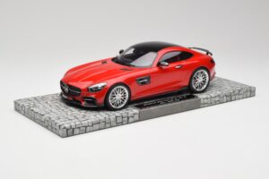 Mercedes Brabus AMG GT S C190 600 Mars Raudonas Minichamps 1:18 107032521 Metalas