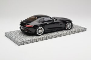 Mercedes Brabus AMG GT S C190 Obsidian Juodas Minichamps 1:18 107032520 Metalas - nuotrauka 2 iš 6