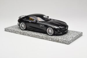 Mercedes Brabus AMG GT S C190 Obsidian Juodas Minichamps 1:18 107032520 Metalas - nuotrauka 4 iš 6