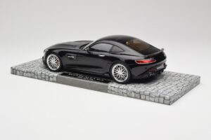 Mercedes Brabus AMG GT S C190 Obsidian Juodas Minichamps 1:18 107032520 Metalas - nuotrauka 5 iš 6