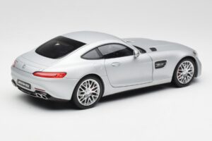 Mercedes AMG GT S C190 Designo Iridium Sidabrinis Magno Norev 1:18 B66960485 Metalas - nuotrauka 3 iš 8