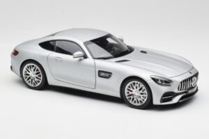 Mercedes AMG GT S C190 Designo Iridium Sidabrinis Magno Norev 1:18 B66960485 Metalas - nuotrauka 6 iš 8
