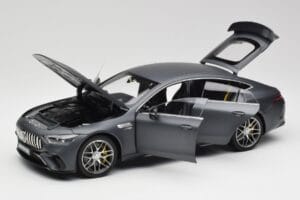 Mercedes AMG GT 63 S X290 Aero Package Designo Selenite Pilkas Magno Norev 1:18 B66961038 Metalas - nuotrauka 2 iš 8