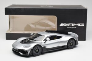Mercedes AMG One Hightech Sidabrinis NZG 1:18 B66961043 Metalas - nuotrauka 8 iš 8