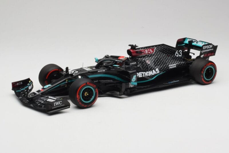 Mercedes AMG Petronas W11 #63 G. Russell Sakhir GP 2020 Minichamps 1:18 110201663 Metalas