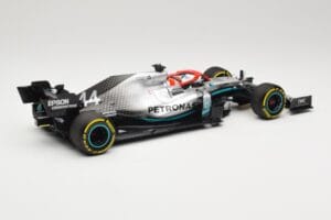 Mercedes AMG Petronas Motorsport W10 #44 L. Hamilton Winner Monaco GP 2019 Minichamps 1:18 110190644 Metalas - nuotrauka 2 iš 6