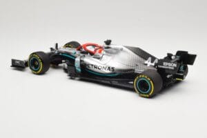 Mercedes AMG Petronas Motorsport W10 #44 L. Hamilton Winner Monaco GP 2019 Minichamps 1:18 110190644 Metalas - nuotrauka 5 iš 6