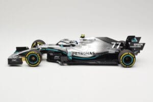Mercedes AMG Petronas Motorsport W10 #77 V. Bottas 2nd Place Chinese GP 2019 Minichamps 1:18 110190377 Metalas - nuotrauka 3 iš 6