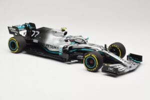 Mercedes AMG Petronas Motorsport W10 #77 V. Bottas 2nd Place Chinese GP 2019 Minichamps 1:18 110190377 Metalas - nuotrauka 4 iš 6