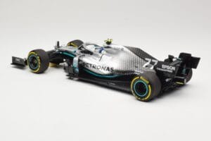 Mercedes AMG Petronas Motorsport W10 #77 V. Bottas 2nd Place Chinese GP 2019 Minichamps 1:18 110190377 Metalas - nuotrauka 5 iš 6