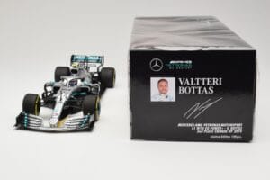 Mercedes AMG Petronas Motorsport W10 #77 V. Bottas 2nd Place Chinese GP 2019 Minichamps 1:18 110190377 Metalas - nuotrauka 6 iš 6