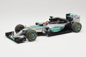 Mercedes AMG Petronas W06 Hybrid #44 L. Hamilton F1 World Champion 2015 Minichamps 1:18 186150044 Metalas
