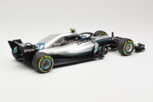 Mercedes AMG Petronas W09 #77 V. Bottas F1 2018 Minichamps 1:18 110180077 Metalas - nuotrauka 2 iš 6