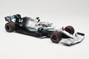 Mercedes AMG Petronas W10 #44 L. Hamilton Winner German GP 2019 Minichamps 1:18 110191144 Metalas - nuotrauka 4 iš 6