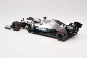 Mercedes AMG Petronas W10 #44 L. Hamilton Winner German GP 2019 Minichamps 1:18 110191144 Metalas - nuotrauka 5 iš 6
