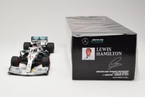 Mercedes AMG Petronas W10 #44 L. Hamilton Winner German GP 2019 Minichamps 1:18 110191144 Metalas - nuotrauka 6 iš 6
