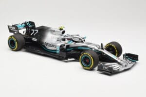 Mercedes AMG Petronas W10 #77 V. Bottas F1 2019 Minichamps 1:18 110190077 Metalas - nuotrauka 4 iš 6