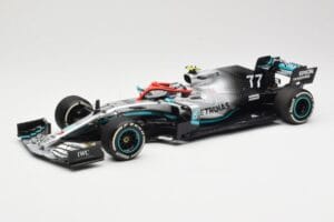 Mercedes AMG Petronas W10 #77 V. Bottas 3rd Place Monaco GP 2019 Minichamps 1:18 110190677 Metalas
