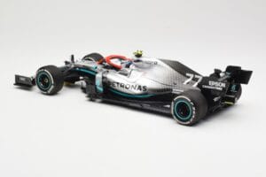 Mercedes AMG Petronas W10 #77 V. Bottas 3rd Place Monaco GP 2019 Minichamps 1:18 110190677 Metalas - nuotrauka 5 iš 6