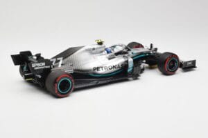 Mercedes AMG Petronas W10 #77 V. Bottas British GP 2019 Minichamps 1:18 110191077 Metalas - nuotrauka 2 iš 6