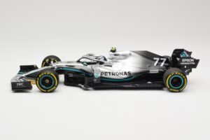Mercedes AMG Petronas W10 #77 V. Bottas Winner USA GP 2019 Minichamps 1:18 110191877 Metalas - nuotrauka 3 iš 6