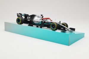 Mercedes AMG Petronas W10 EQ Power+ #44 L. Hamilton Monaco GP Winner 2019 Minichamps 1:18 113190644 Metalas - nuotrauka 4 iš 6