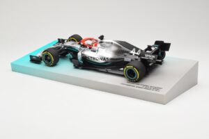Mercedes AMG Petronas W10 EQ Power+ #44 L. Hamilton Monaco GP Winner 2019 Minichamps 1:18 113190644 Metalas - nuotrauka 5 iš 6