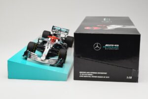 Mercedes AMG Petronas W10 EQ Power+ #44 L. Hamilton Monaco GP Winner 2019 Minichamps 1:18 113190644 Metalas - nuotrauka 6 iš 6