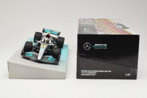 Mercedes AMG Petronas W13 E Performance #44 L. Hamilton 2022 Minichamps 1:18 113220044 Metalas - nuotrauka 6 iš 6