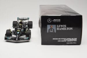 Mercedes AMG Petronas W14 E Performance #44 L. Hamilton Bahrain GP 2023 Minichamps 1:18 110230144 Metalas - nuotrauka 6 iš 6