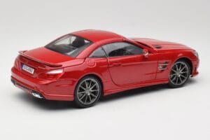 Mercedes AMG SL 63 R231 Raudonas Maisto 1:18 36199 Metalas - nuotrauka 3 iš 8
