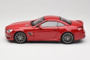 Mercedes AMG SL 63 R231 Raudonas Maisto 1:18 36199 Metalas - nuotrauka 4 iš 8