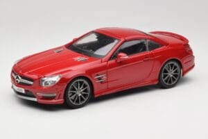 Mercedes AMG SL 63 R231 Raudonas Maisto 1:18 36199 Metalas