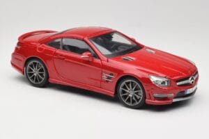 Mercedes AMG SL 63 R231 Raudonas Maisto 1:18 36199 Metalas - nuotrauka 6 iš 8