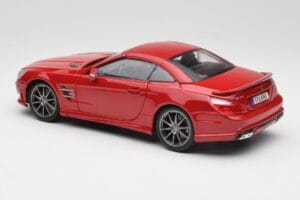 Mercedes AMG SL 63 R231 Raudonas Maisto 1:18 36199 Metalas - nuotrauka 7 iš 8
